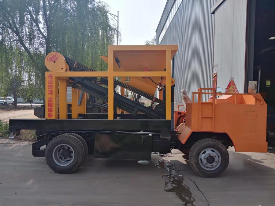 自動(dòng)上料噴漿機(jī)組 (1)